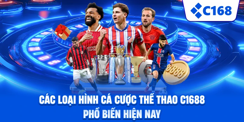 Các loại hình cá cược thể thao C1688 phổ biến hiện nay